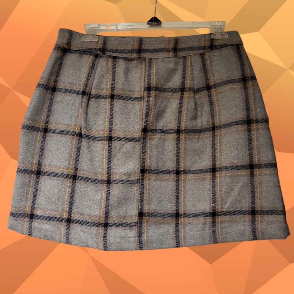 HYFVE Gray A-Line Mini Skirt - Picture 6 of 7
